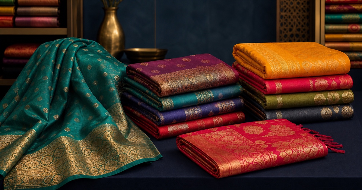 Saree wholesale products on TradeTrust